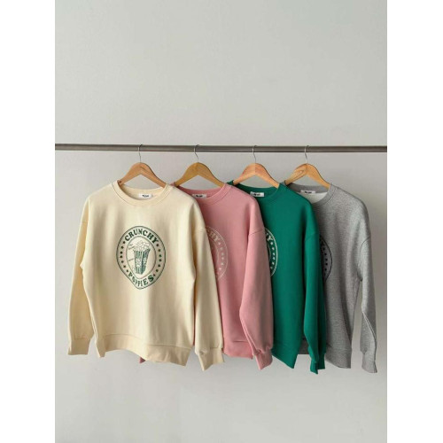 LY913 韓國my call爆米花刷毛上衣