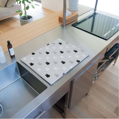 LY1007 日本MIFFY 可愛廚房碗盤吸水墊30x40c