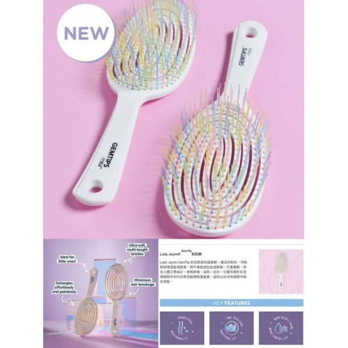 LY1424澳洲Lady Jayne 彩虹空氣順髮梳 