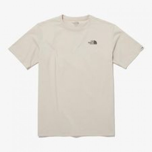 LY235 THE NORTH FACE 北臉基本LOGO 棉質 奶茶色短T