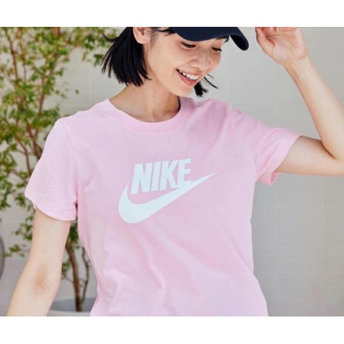 LY601 Nike 女款 經典勾勾logo 粉色短袖上衣 Tee