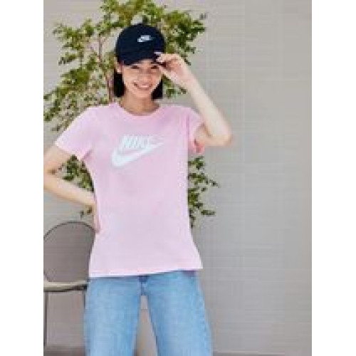 LY601 Nike 女款 經典勾勾logo 粉色短袖上衣 Tee