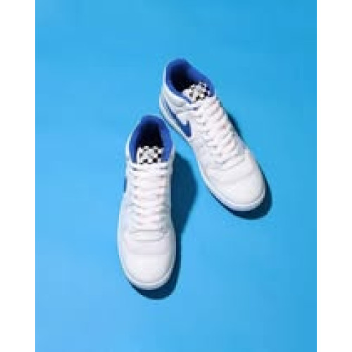 LY809 Nike Attack Game Royal 白 藍 棋盤格 經典 復古網球 休閒鞋 FB1447-100