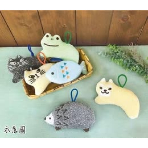 LY844 日本進口動物造型清潔海綿