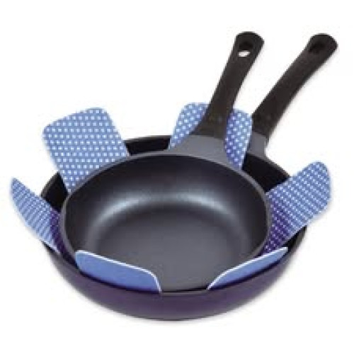 LY846 日本PEARL LIFE 鍋具收納防碰撞墊片/3入