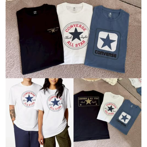 LY938 男款 CONVERSE 經典 All Star 圓領短袖上衣