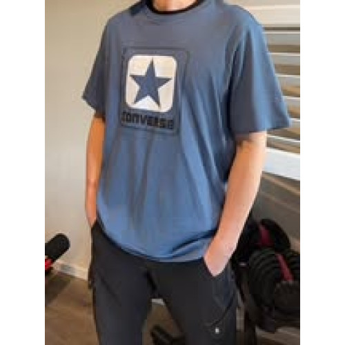 LY938 男款 CONVERSE 經典 All Star 圓領短袖上衣