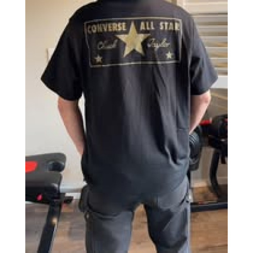 LY938 男款 CONVERSE 經典 All Star 圓領短袖上衣