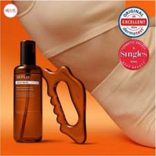 LY942 韓國Skin U 深層麝香身體油 130ml +身體刮痧套盒