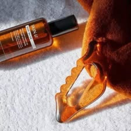 LY942 韓國Skin U 深層麝香身體油 130ml +身體刮痧套盒